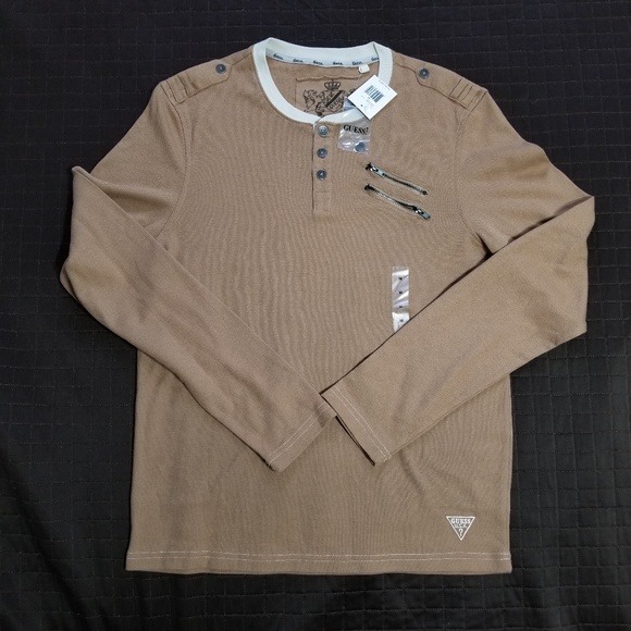 Guess henley shirt - Picture 1 of 7